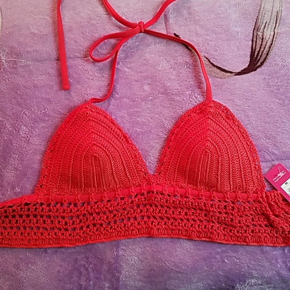 Red bikini Top